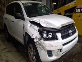 2009 TOYOTA RAV4 WHITE 2.5L,AT,AWD.  Z24897